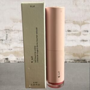 Glossier G Suit Soft Touch Lip Crème in Flip NIB